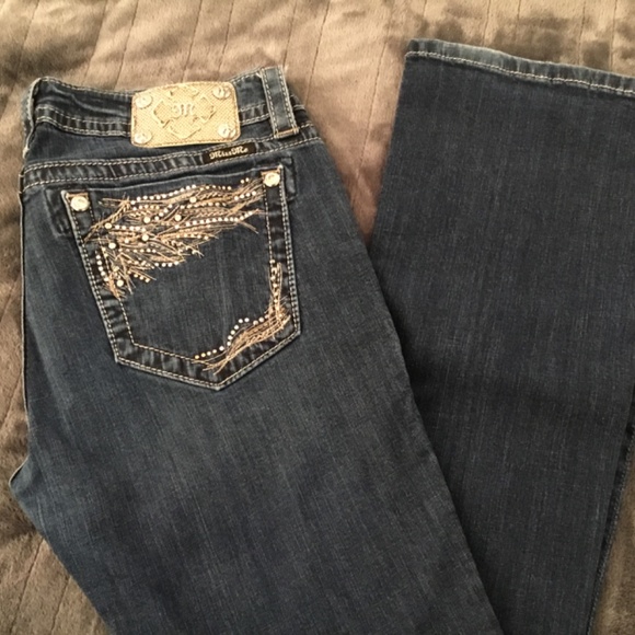 Miss Me Slim Boot Sz 31 Reg Dark Indigo - Picture 2 of 11
